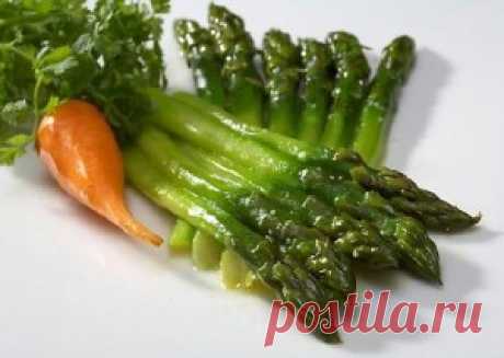 Заготовка спаржи