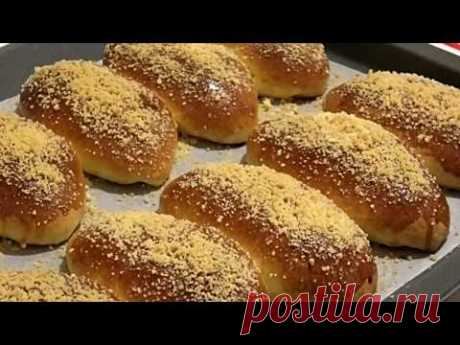 Сдобные булочки со штрейзелем/Butter buns with streyzel