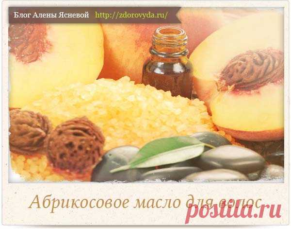 Абрикосовое масло для волос