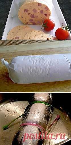 Домашняя куриная колбаса - кулинарный пошаговый рецепт с фото