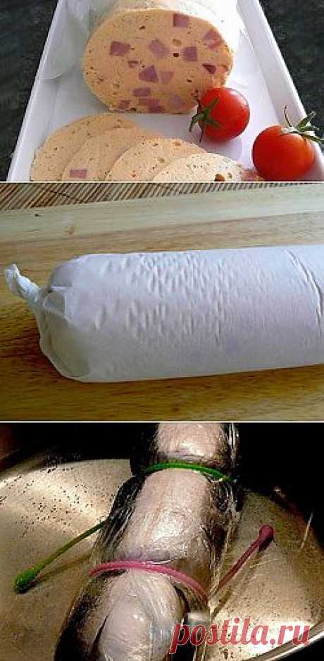 Домашняя куриная колбаса - кулинарный пошаговый рецепт с фото