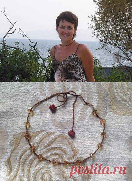 Ожерелье из бусин своими руками