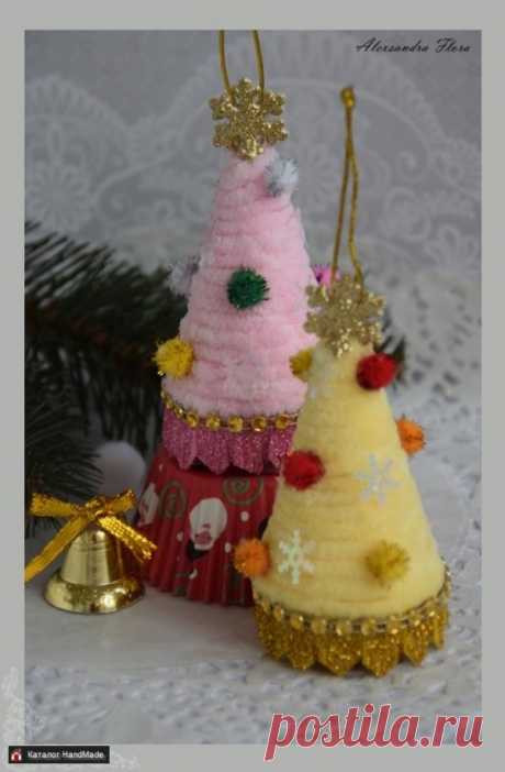 Елочки - игрушки ручной работы купить в Минске и Беларуси, цены на HandMade