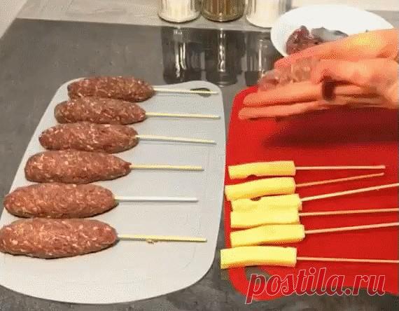 ЛЮЛЯ- КЕБАБ НА ШПАЖКАХ