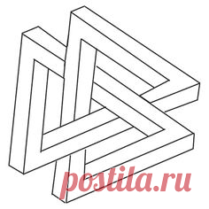 Interlocked triangles