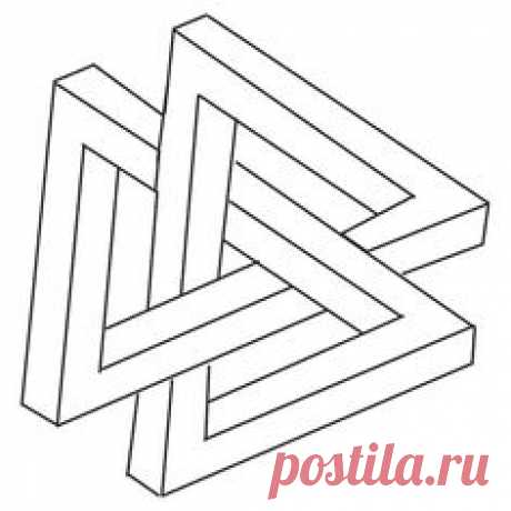 Interlocked triangles