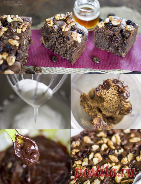 Брауни с орехи и стафиди ~ *без захар *без брашно