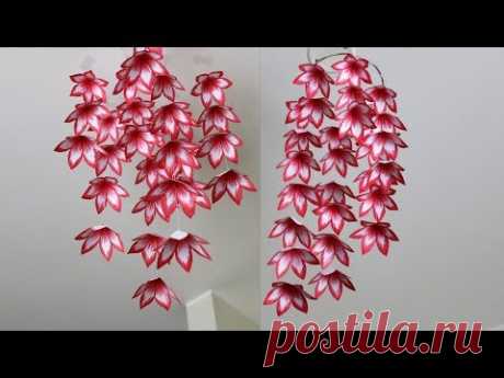 DIY Simple Home Decor - Hanging Flowers 5 - Handmade Decoration