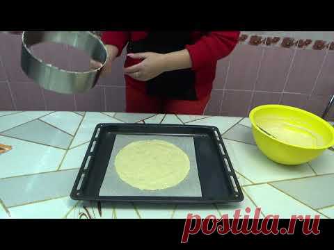 Премьера. Готовим коржи и крем на торт Молочная девочка