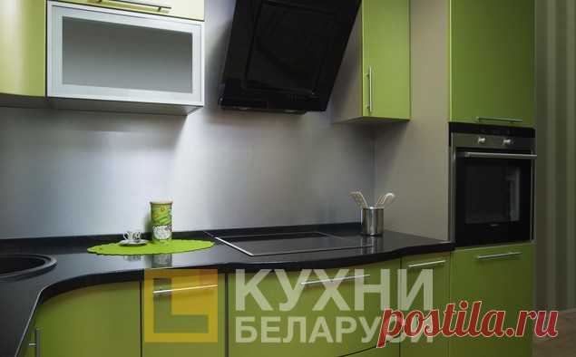 Кухни из крашенного МДФ в Самаре на заказ