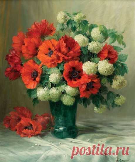 Julien Stappers (1875-1960). Натюрморты