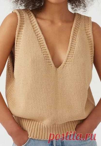 Отличные летние идеи в модном стиле минимализма - на самом деле хочется связать все! | Вязалки Веселого Хомяка | Дзен