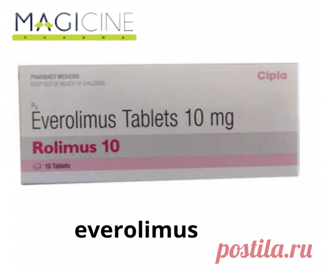 Rolimus is an FDA-approved medicine for cancer. It is sold in the form of everolimus 5 mg price in india. It may show effective results in the treatment of pancreatic cancer. It is also sometimes prescribed for kidney cancer treatment. Magicine Pharma sells Rolimus tablets at a discounted price.