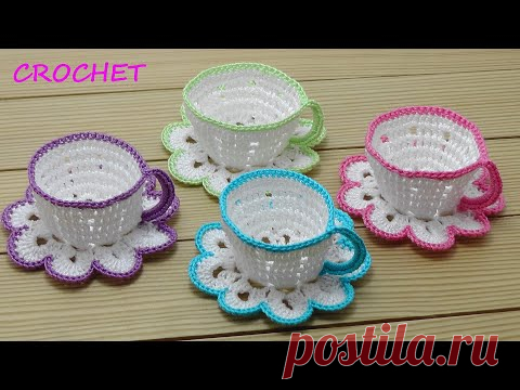 Интересное и простое ВЯЗАНИЕ КРЮЧКОМ для начинающих ДЕКОР ДЛЯ ДОМА  Сrochet for beginners HOME DECOR