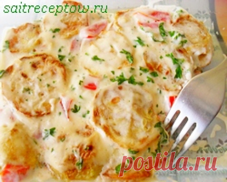 Кабачки жареные. | Сайт рецептов