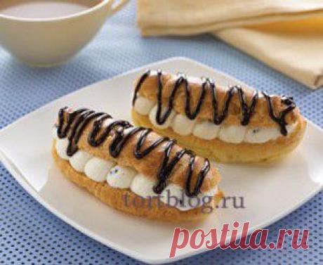 Как приготовить эклеры |