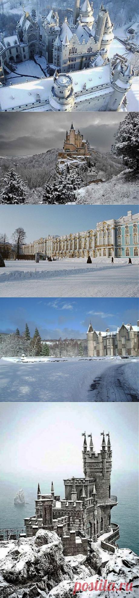 (+1) - Снежная красота зимних замков | Среда обитания