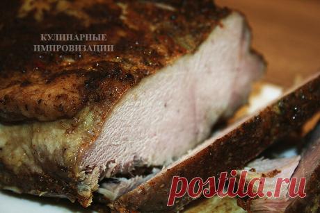 Запеченный карбонат: блюдо праздничное, простое и вкусное | Кулинарные импровизации | Дзен