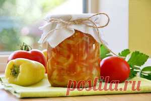 Лечо с яблоками на зиму - пикантное и оригинальное