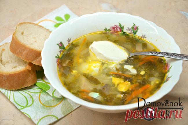 Пошаговый рецепт зелёного борща со щавелем