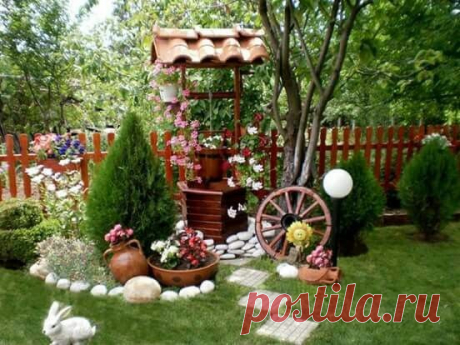 Милый ландшафтный дизайн Вашего двора