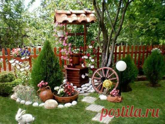 Милый ландшафтный дизайн Вашего двора