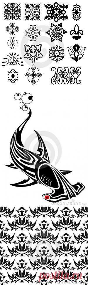 ШАБЛОНЫ, ТРАФАРЕТЫ - 23. Для разных техник ..