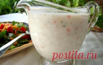 Салатная заправка «Обезжиренная» / Салатные заправки / TVCook: пошаговые рецепты с фото