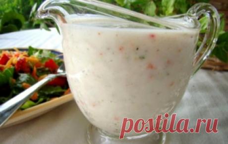 Салатная заправка «Обезжиренная» / Салатные заправки / TVCook: пошаговые рецепты с фото