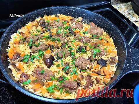 Потрясающий УЖИН  в одной сковороде за 30 мин.  Очень вкусно и семья довольна!