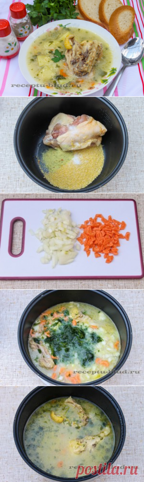 Куриный суп в мультиварке – рецепт супа на курином бульоне
