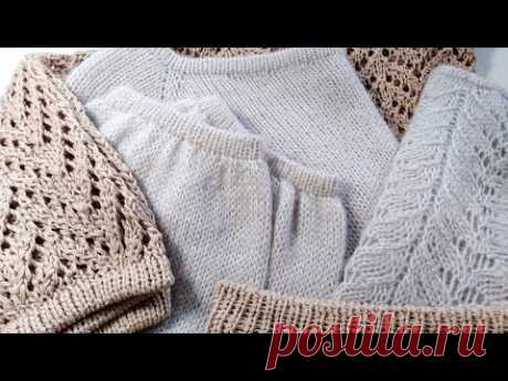 Вязание. Универсальный край изделия, легко и красиво.  Подробный мк. //Knitting /MK.