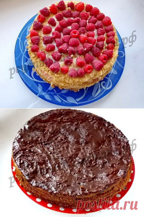 Подборка вкусных медовых тортов.Пошаговые рецепты.-Выпуск-5.