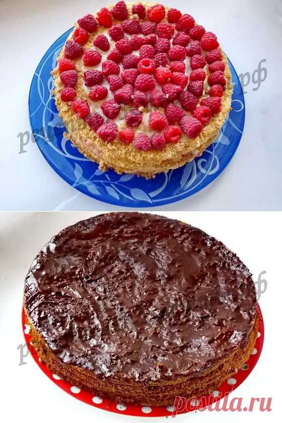 Подборка вкусных медовых тортов.Пошаговые рецепты.-Выпуск-5.