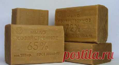 Применение хозяйственного мыла в быту / Все для женщины