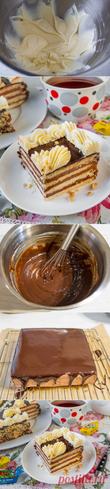Рецепт торта &quot;Ленинградского&quot; на Вкусном Блоге