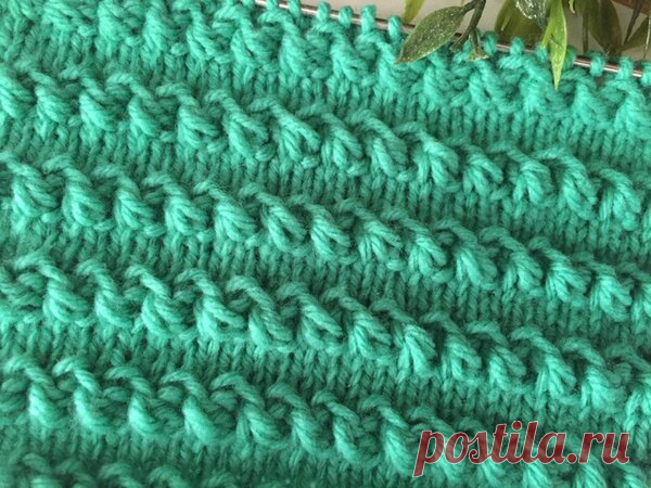 Горизонтальный Узор(супер лёгкий и очень красивый) | Вязание и Рукоделие | Яндекс Дзен