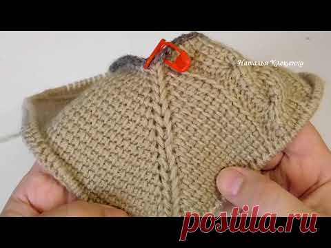 ТУНИССКОЕ ВЯЗАНИЕ*кофточка для мальчика* часть 3* вяжем реглан