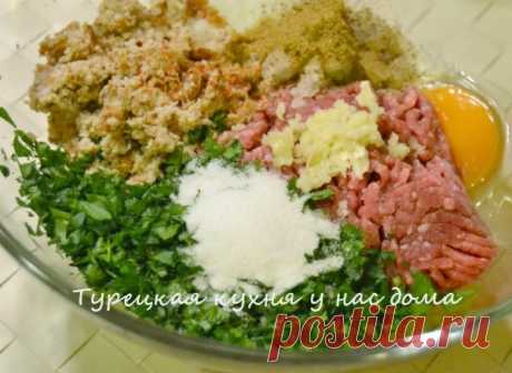 Турецкая кухня у нас дома: Котлеты Хасан-паша (Hasanpaşa köftesi)