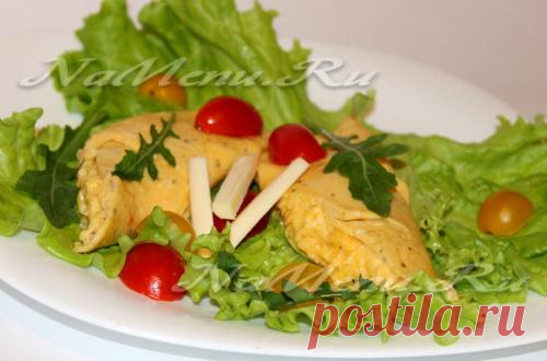 Французский омлет с сыром