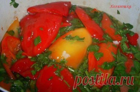 Перец половинками