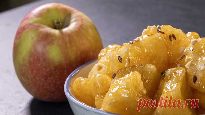 Я просто пожарил яблоки. Простой и вкусный десерт | Шеф-повар Василий Емельяненко