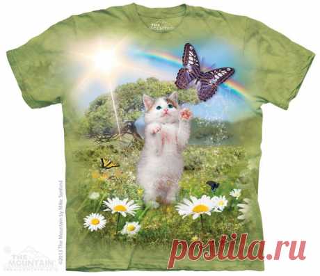 Футболка The Mountain Kitty's Dreamland - Интернет магазин красивые футболки The Mountainт
