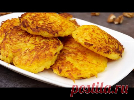 Оладьи из тыквы (без муки) ` Готовить Легко