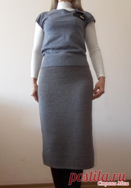 Зимняя юбка - Вязание - Страна Мам