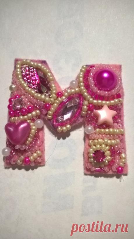 Вышивка броши