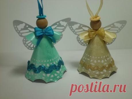 Angelitos de papel