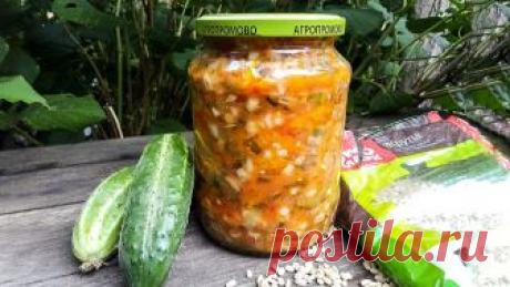 Рассольник с перловкой и свежими огурцами на зиму.