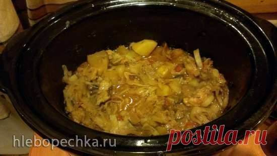 Овощное рагу с грибами и свиным окороком - ХЛЕБОПЕЧКА.РУ