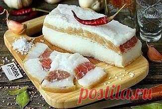 Интересные новости     Сало в чесночном маринаде